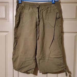 Erika women's cotton capris